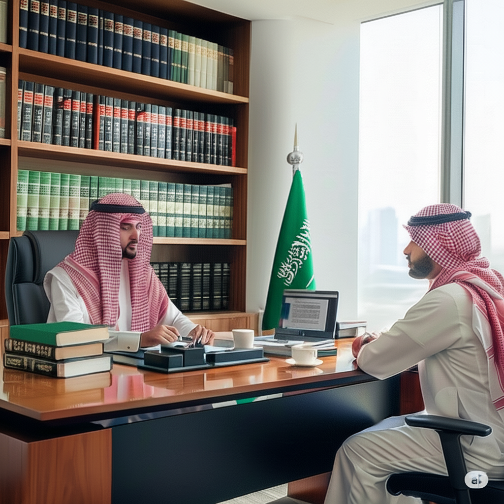 مكتب محاماه سعودى