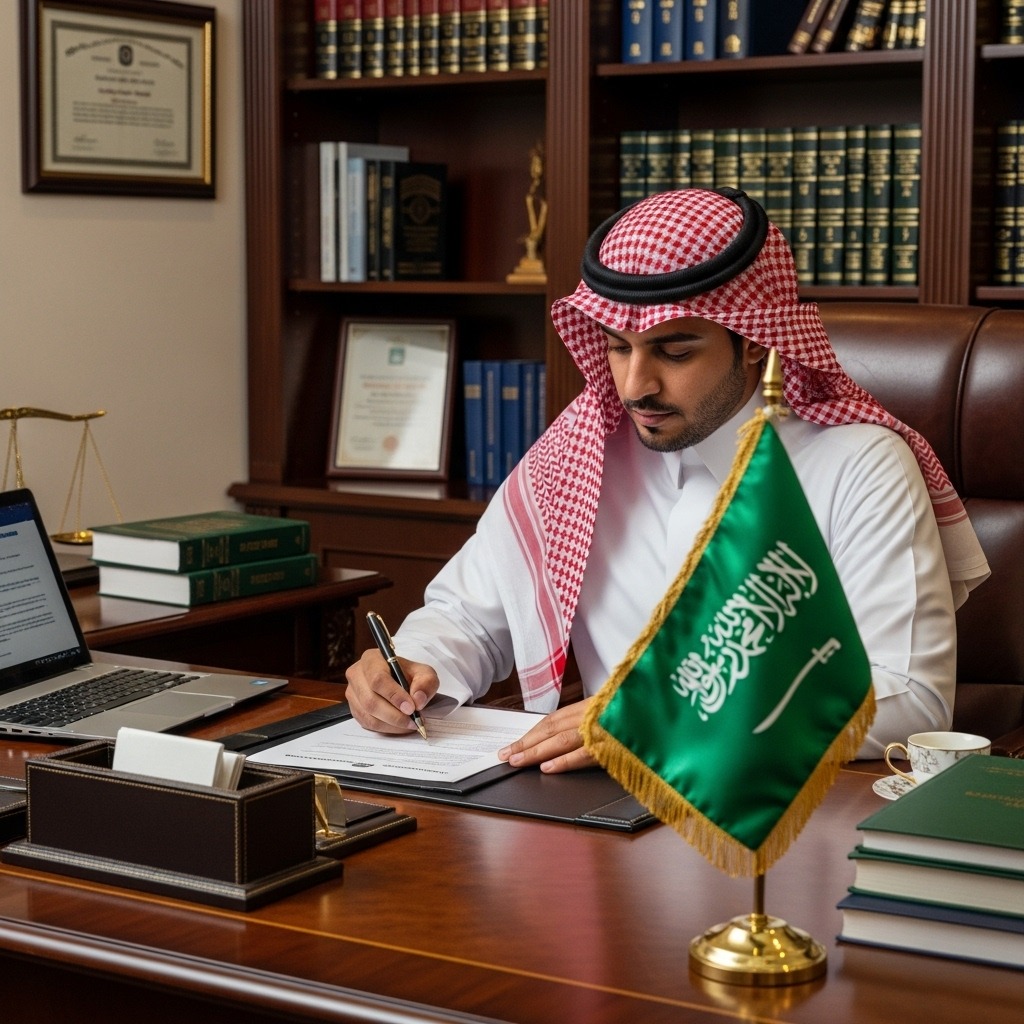 مكتب محاماه سعودى