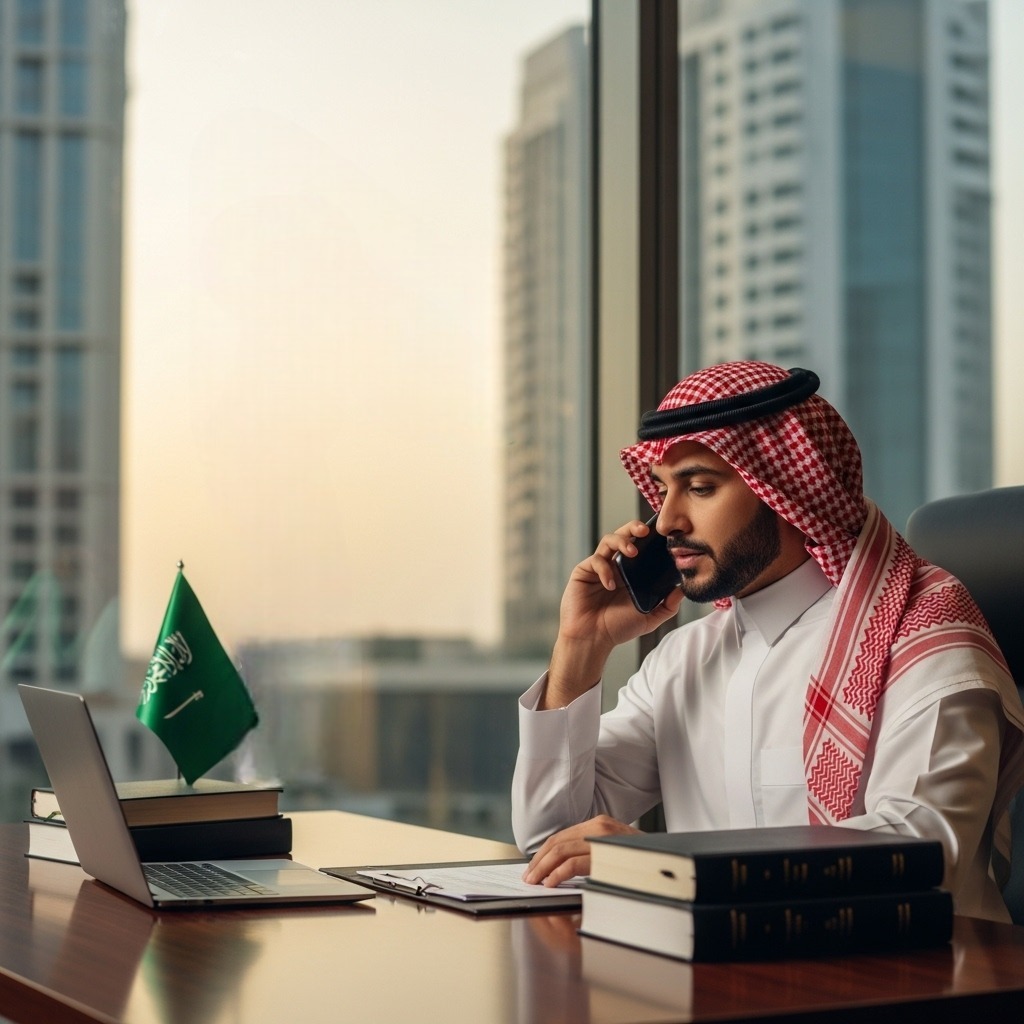 مكتب محاماه سعودى